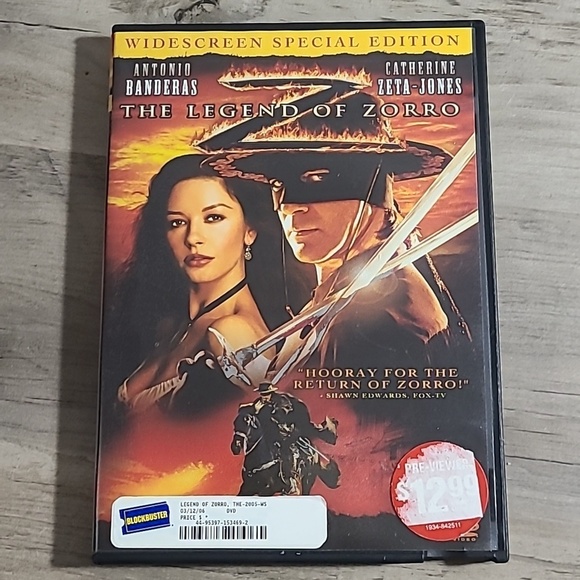 None Other - 2006 The Legend of Zorro DVD.